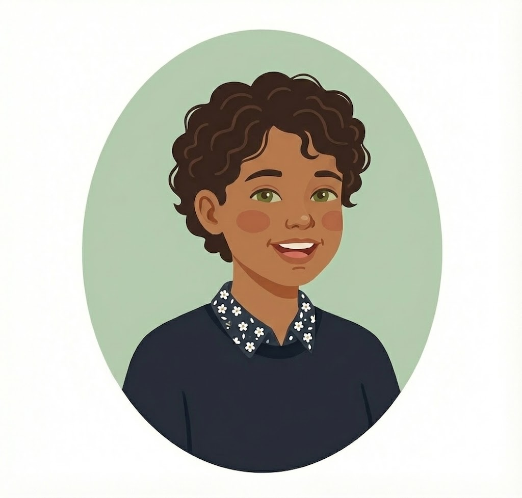 Photo of a man in a room using a tablet computer